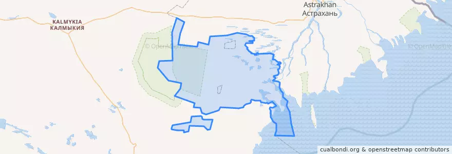 Mapa de ubicacion de Лиманский район.