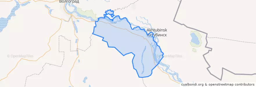 Mapa de ubicacion de Черноярский район.