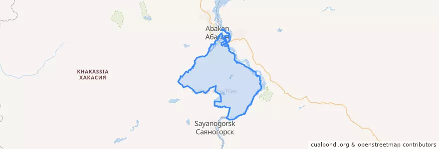 Mapa de ubicacion de Алтайский район.