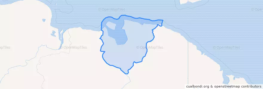 Mapa de ubicacion de Pevek urban district.
