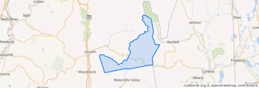 Mapa de ubicacion de Livermore.