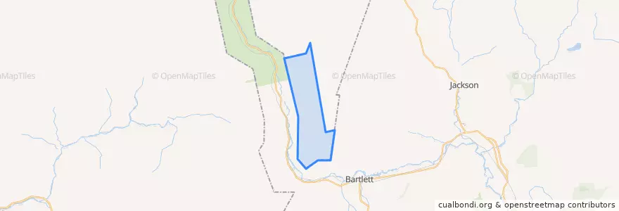 Mapa de ubicacion de Hadley's Purchase.
