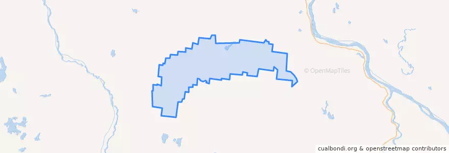 Mapa de ubicacion de ミールヌイ閉鎖行政地域.