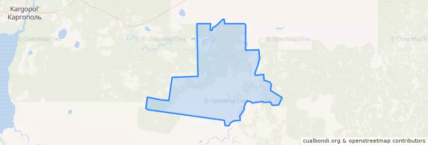 Mapa de ubicacion de Волошское сельское поселение.