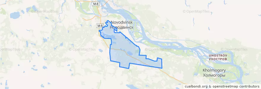 Mapa de ubicacion de Катунинское сельское поселение.