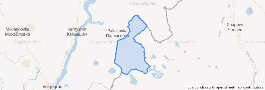 Mapa de ubicacion de Жанибекский район.