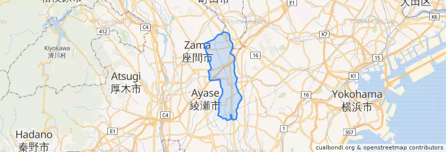 Mapa de ubicacion de Ямато.