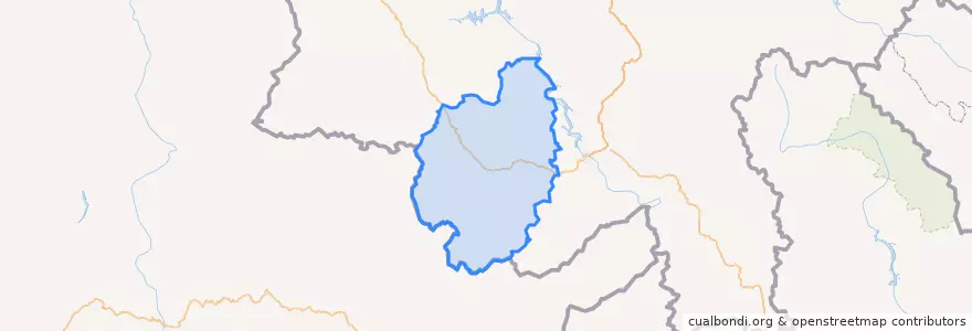 Mapa de ubicacion de 勐海县.