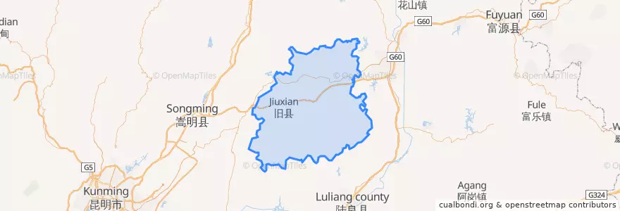 Mapa de ubicacion de Malong District.
