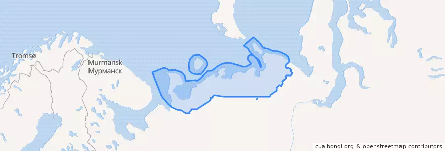 Mapa de ubicacion de ネネツ自治管区.