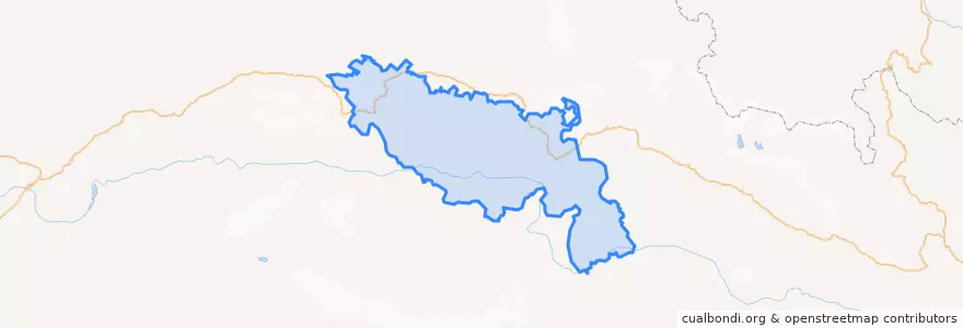 Mapa de ubicacion de སོག་རྫོང་ / 索县 / Sog.
