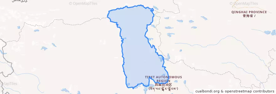 Mapa de ubicacion de མཚོ་གཉིས་དོན་གཅོད་ཁྲུའུ་ / 双湖县 / Shuanghu.