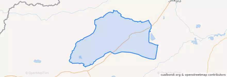 Mapa de ubicacion de 柯坪县.