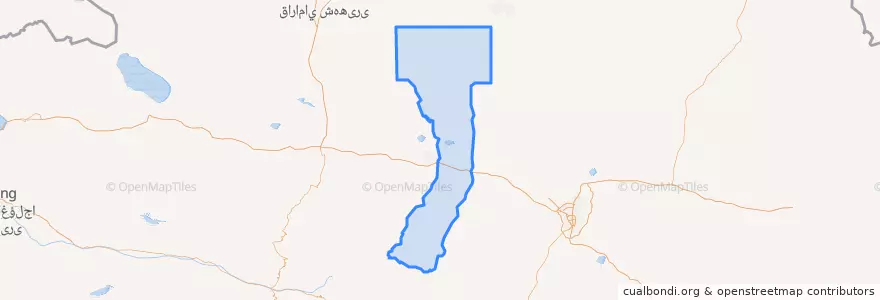 Mapa de ubicacion de Manas County.