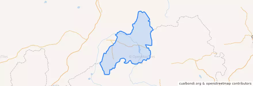 Mapa de ubicacion de 多伦县.