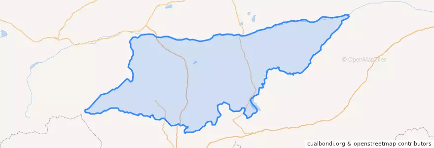 Mapa de ubicacion de 翁牛特旗.