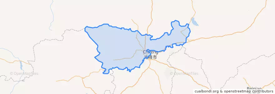 Mapa de ubicacion de Суншань.