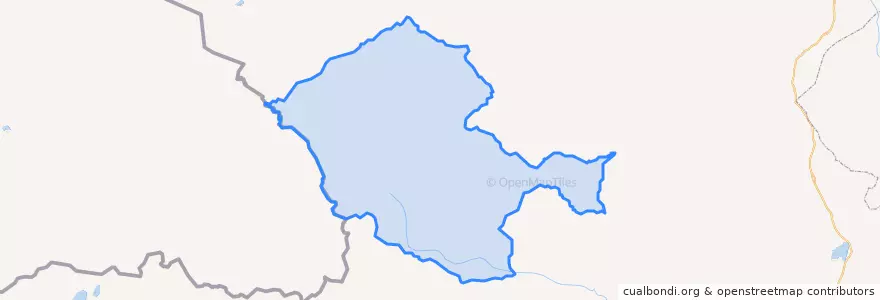 Mapa de ubicacion de 阿尔山市.
