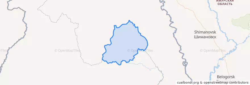 Mapa de ubicacion de 新林区.