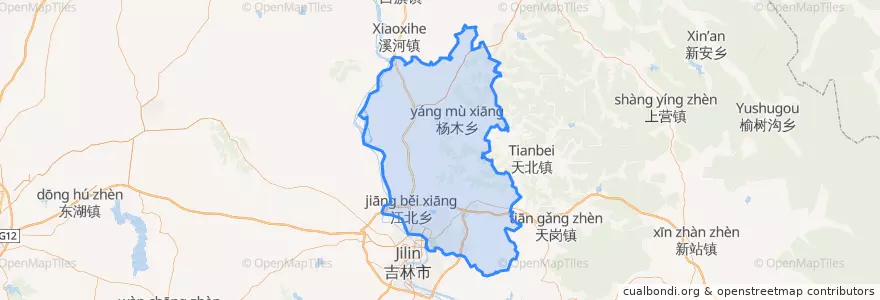 Mapa de ubicacion de Longtan District.