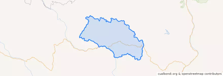 Mapa de ubicacion de འབར་ཁམས་རྫོང་ 马尔康市.