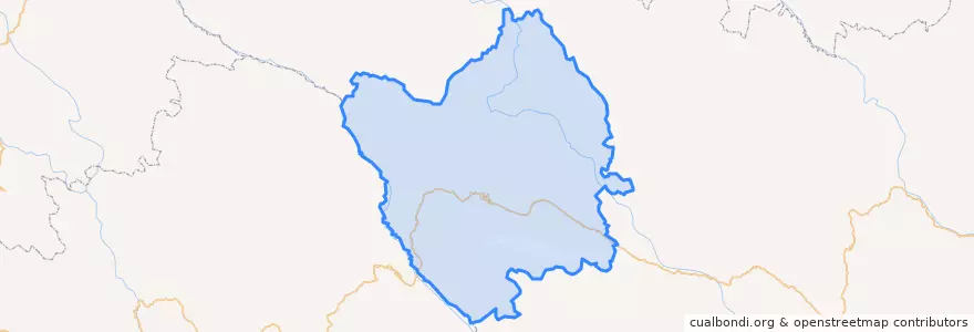 Mapa de ubicacion de Dêgê County.