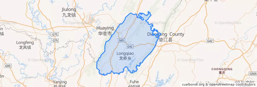 Mapa de ubicacion de 邻水县.