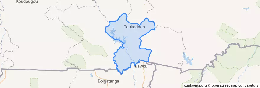 Mapa de ubicacion de Булгу.