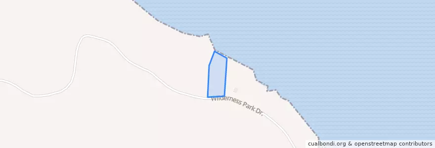 Mapa de ubicacion de Little Traverse Bay Bands of Odawas Reservation.