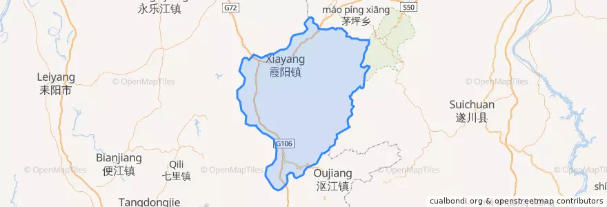 Mapa de ubicacion de 炎陵县.