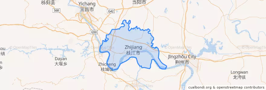 Mapa de ubicacion de جیجانگ.
