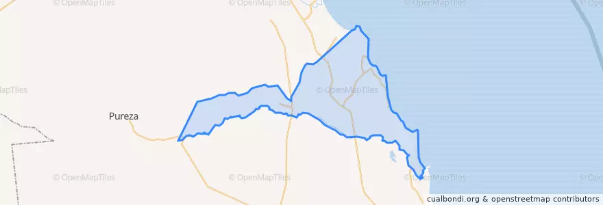 Mapa de ubicacion de Maxaranguape.