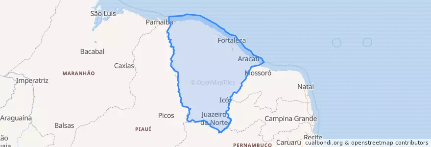 Mapa de ubicacion de سئارا.