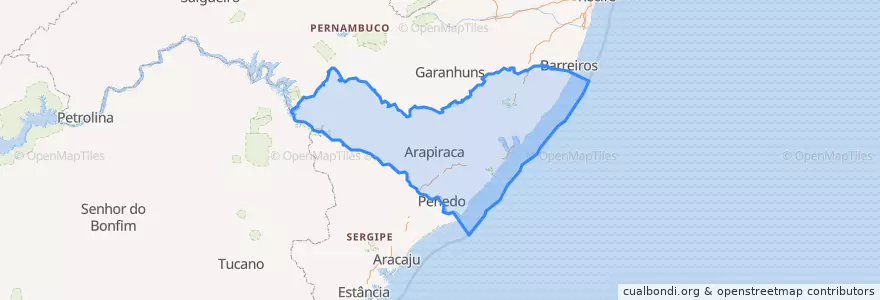 Mapa de ubicacion de ألاغواس.