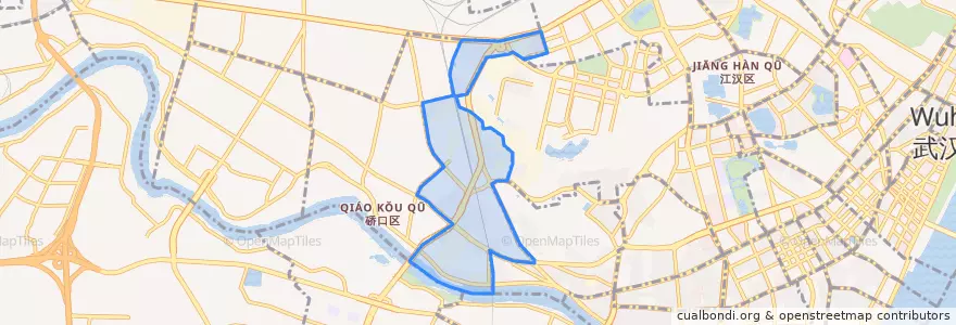 Mapa de ubicacion de 宗关街道.