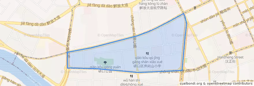 Mapa de ubicacion de 荣华街道.
