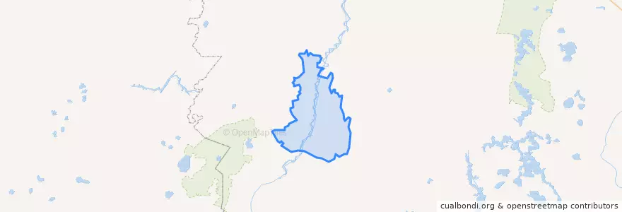 Mapa de ubicacion de Селеевское сельское поселение.