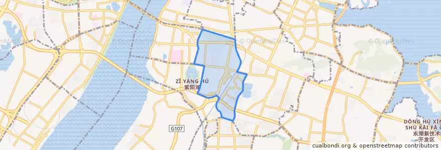 Mapa de ubicacion de 首义路街道.