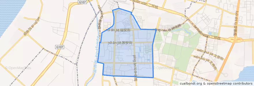 Mapa de ubicacion de 南湖街道.