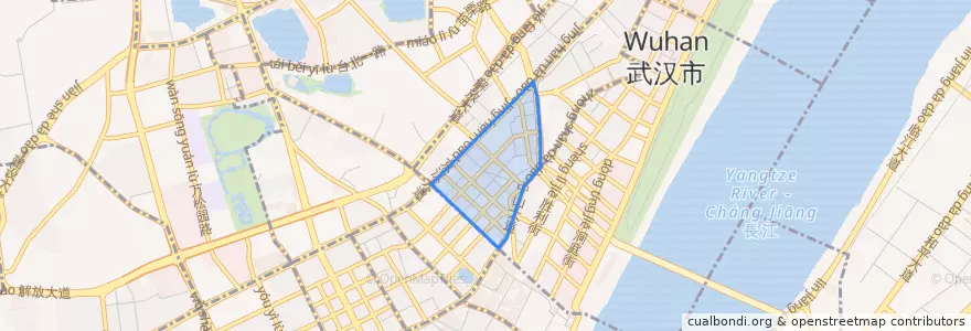Mapa de ubicacion de 大智街道.