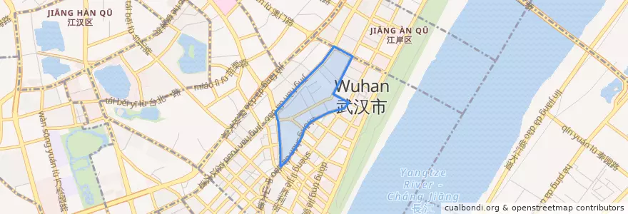 Mapa de ubicacion de 车站街道.