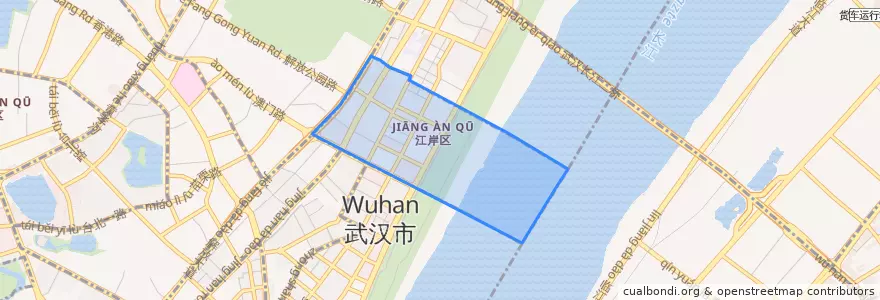 Mapa de ubicacion de 四唯街道.