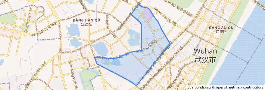 Mapa de ubicacion de 西马街道.