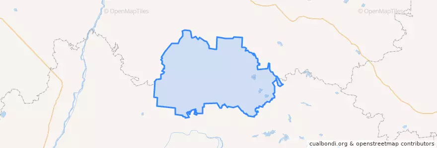 Mapa de ubicacion de Неболчское сельское поселение.