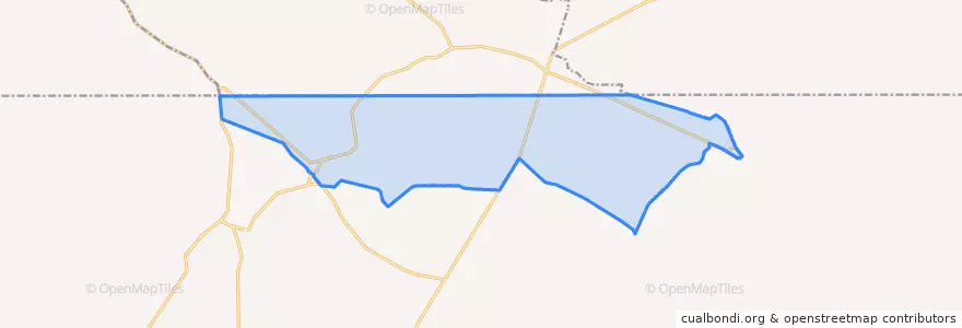Mapa de ubicacion de Oljato-Monument Valley.