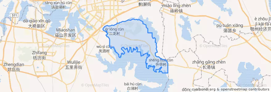 Mapa de ubicacion de 流芳街道.