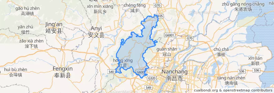 Mapa de ubicacion de 湾里.