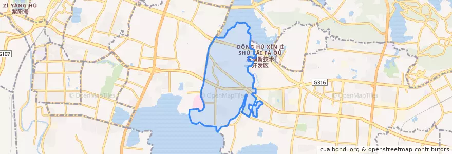 Mapa de ubicacion de 卓刀泉街道.