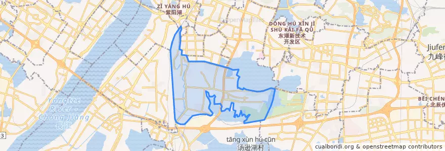 Mapa de ubicacion de 狮子山街道.