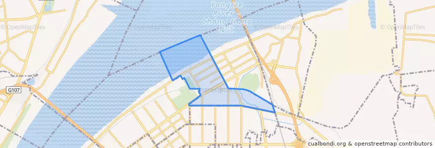 Mapa de ubicacion de 新沟桥街道.